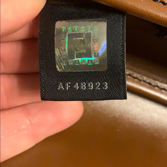 Fendi Borsa Catene Brown Leather Baguette Purse - Picture 8 of 12